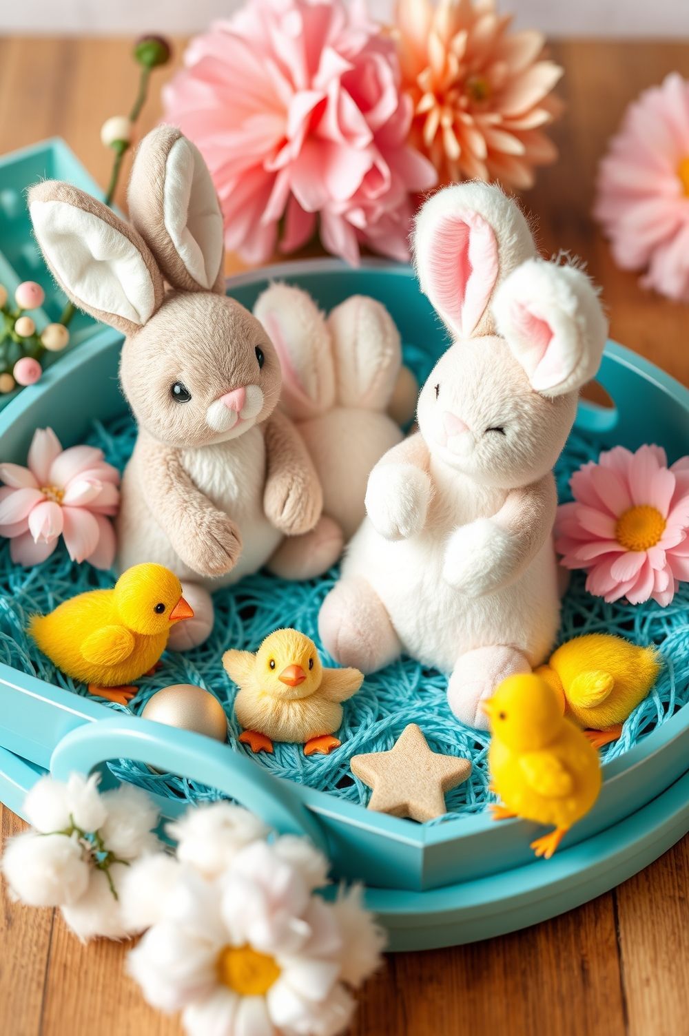 DIY Bunny and Chick Themes for Your Easter Tray