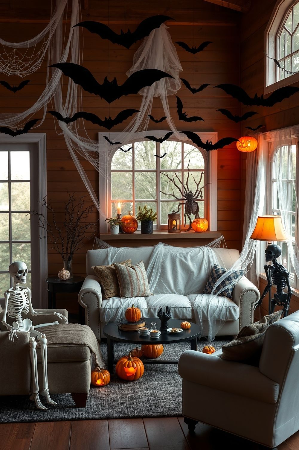 DIY Magic Using Store-Bought Halloween Props for Your Living Room