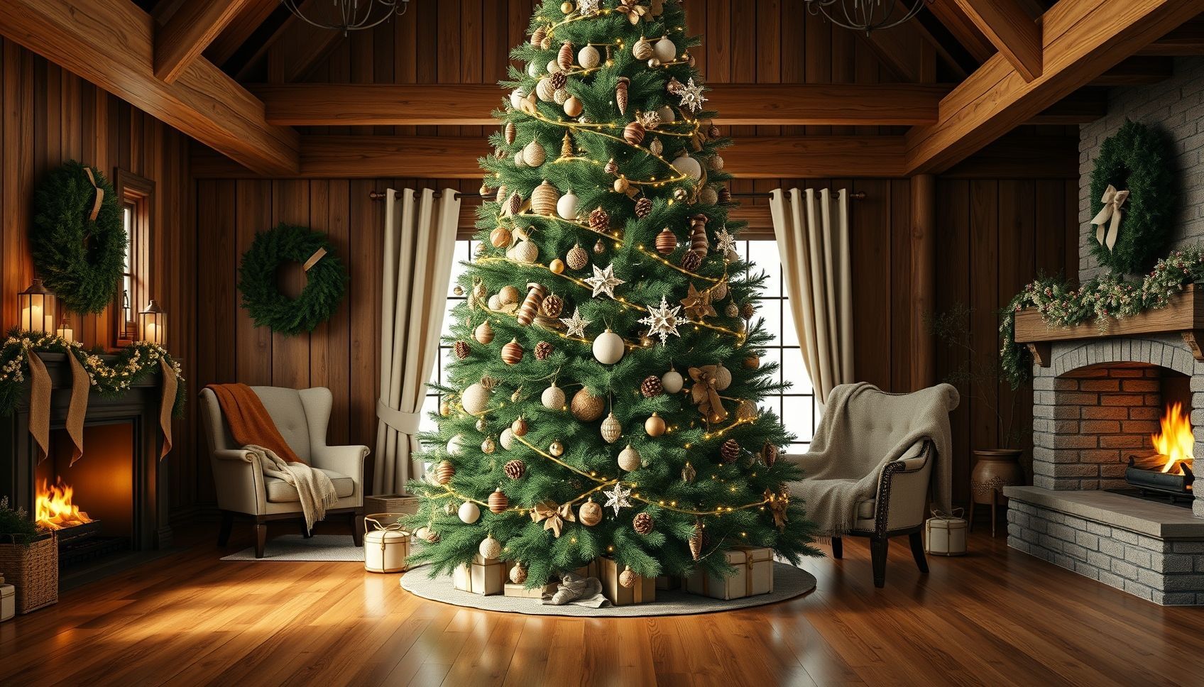 Farmhouse Christmas Tree Decorating Ideas That Will Make Your Home Feel Magical