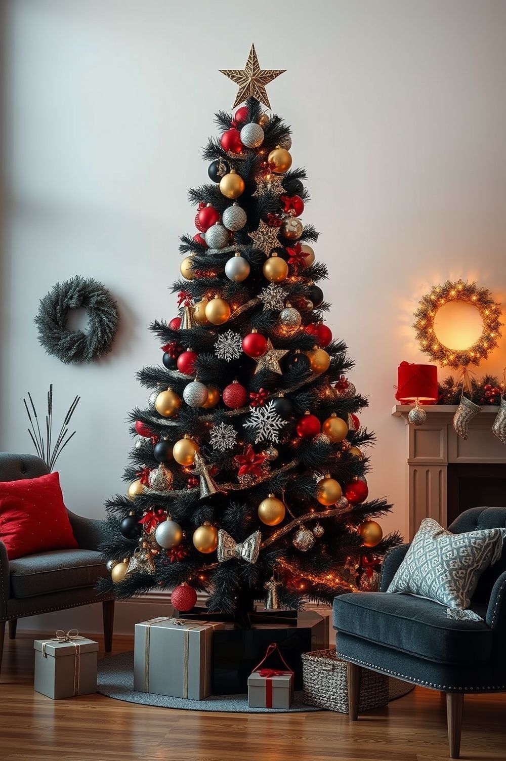 Final Tips for Black Christmas Tree Decorating Success