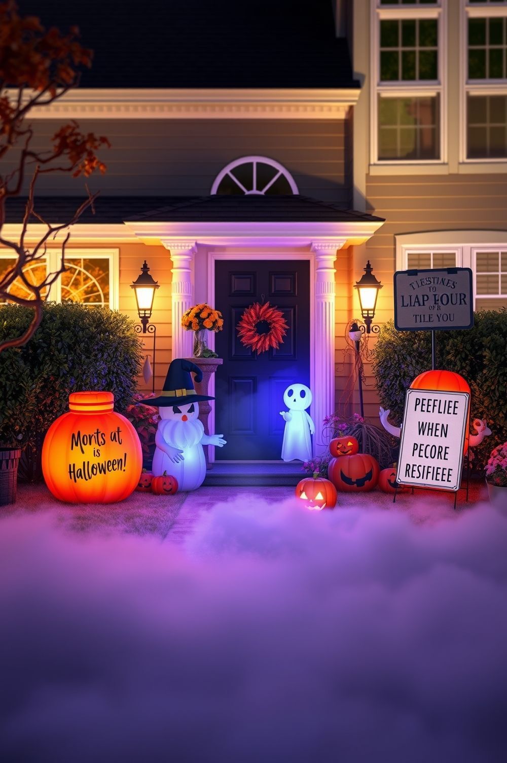 Final Touches: Creating a Halloween Store-Bought Decor Masterpiece