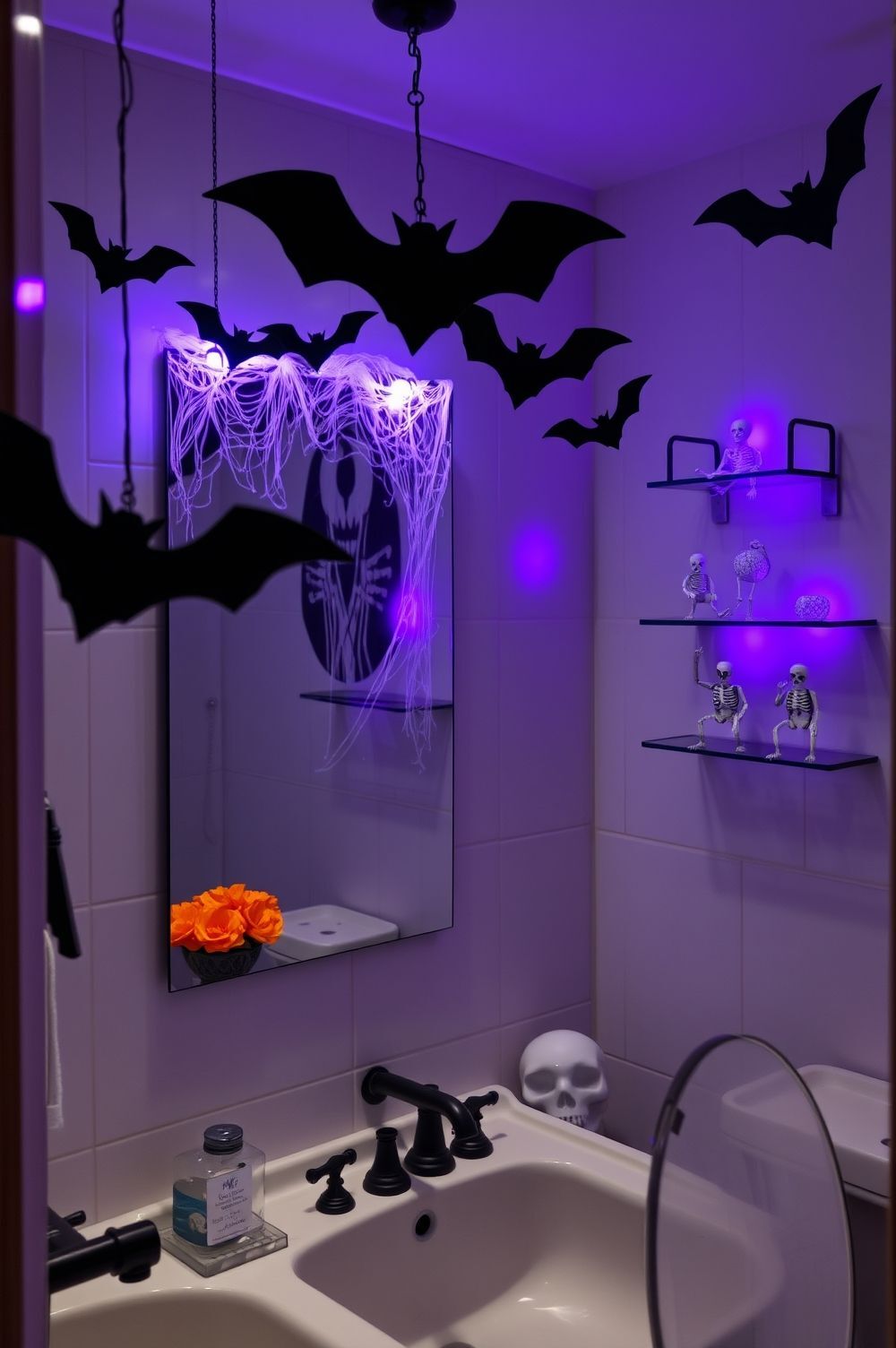 Finishing Touches: Spooky Bathroom Décor That Complete Your Halloween Look