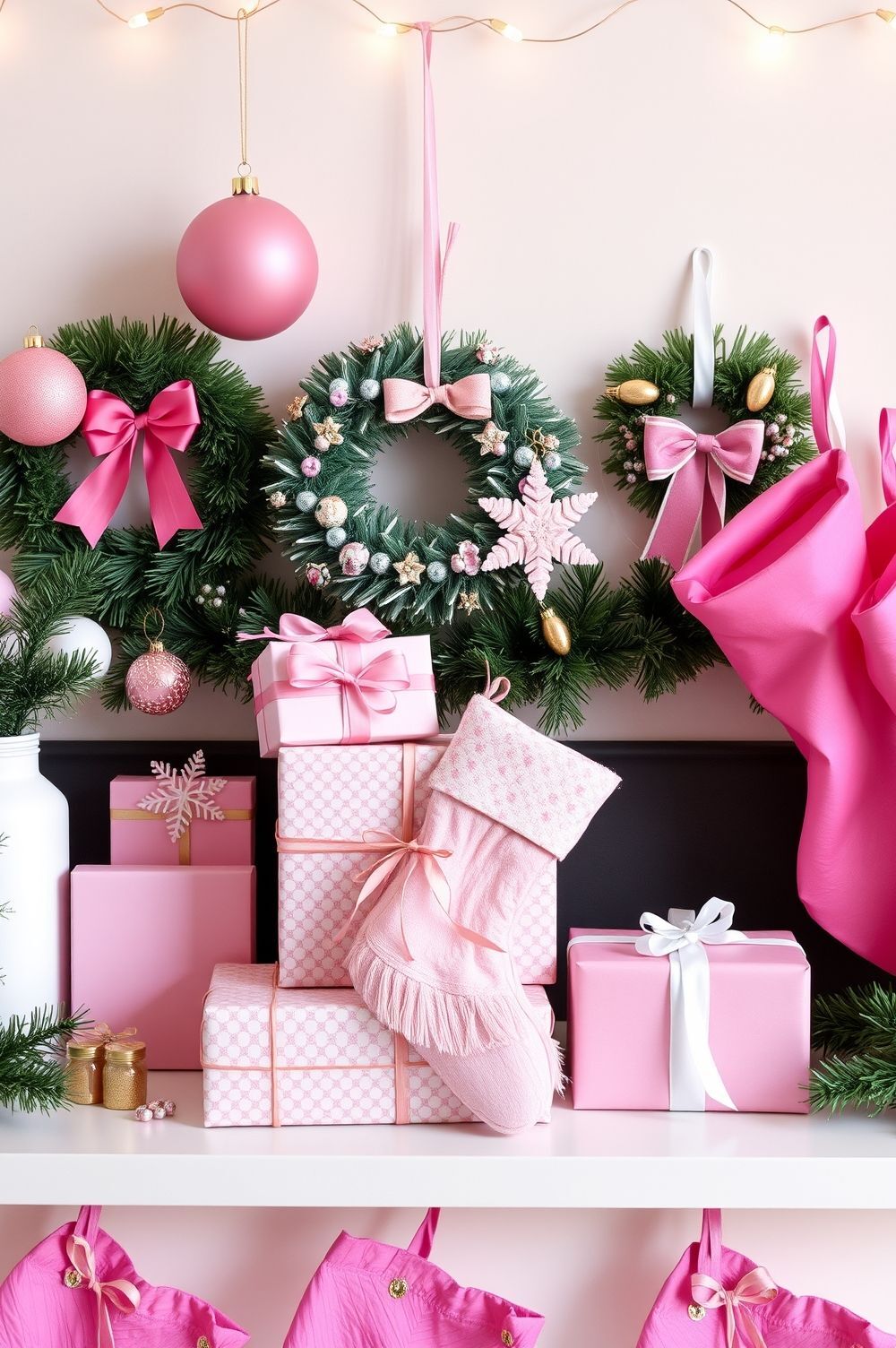 Fun and Unique Pink Christmas Craft Ideas