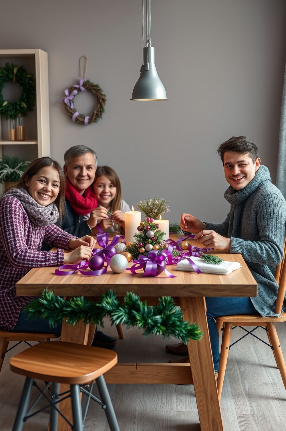 Fun Purple Christmas DIY Projects for the Whole Family