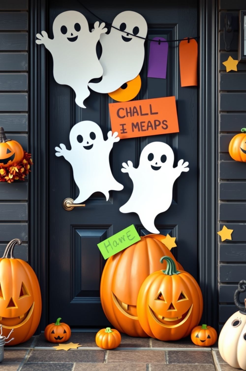 Funny and Cute Halloween Door Decoration Ideas That Will Make Everyone Smile