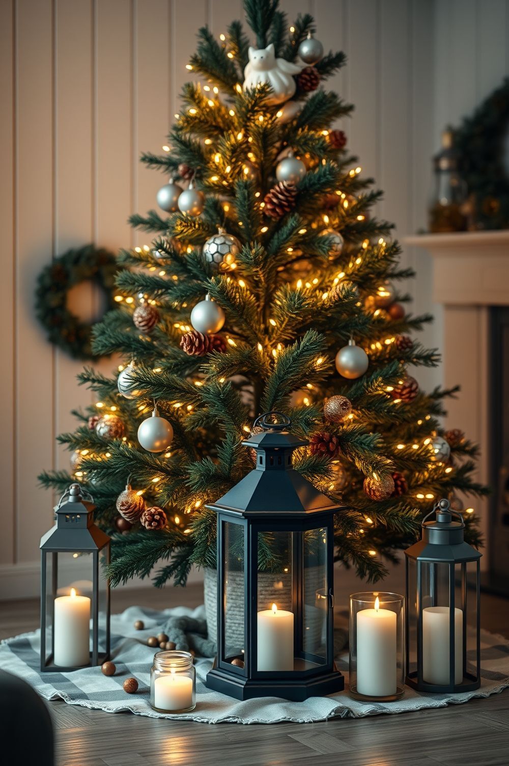 Lighting That Enhances Your Farmhouse Christmas Tree Decor
