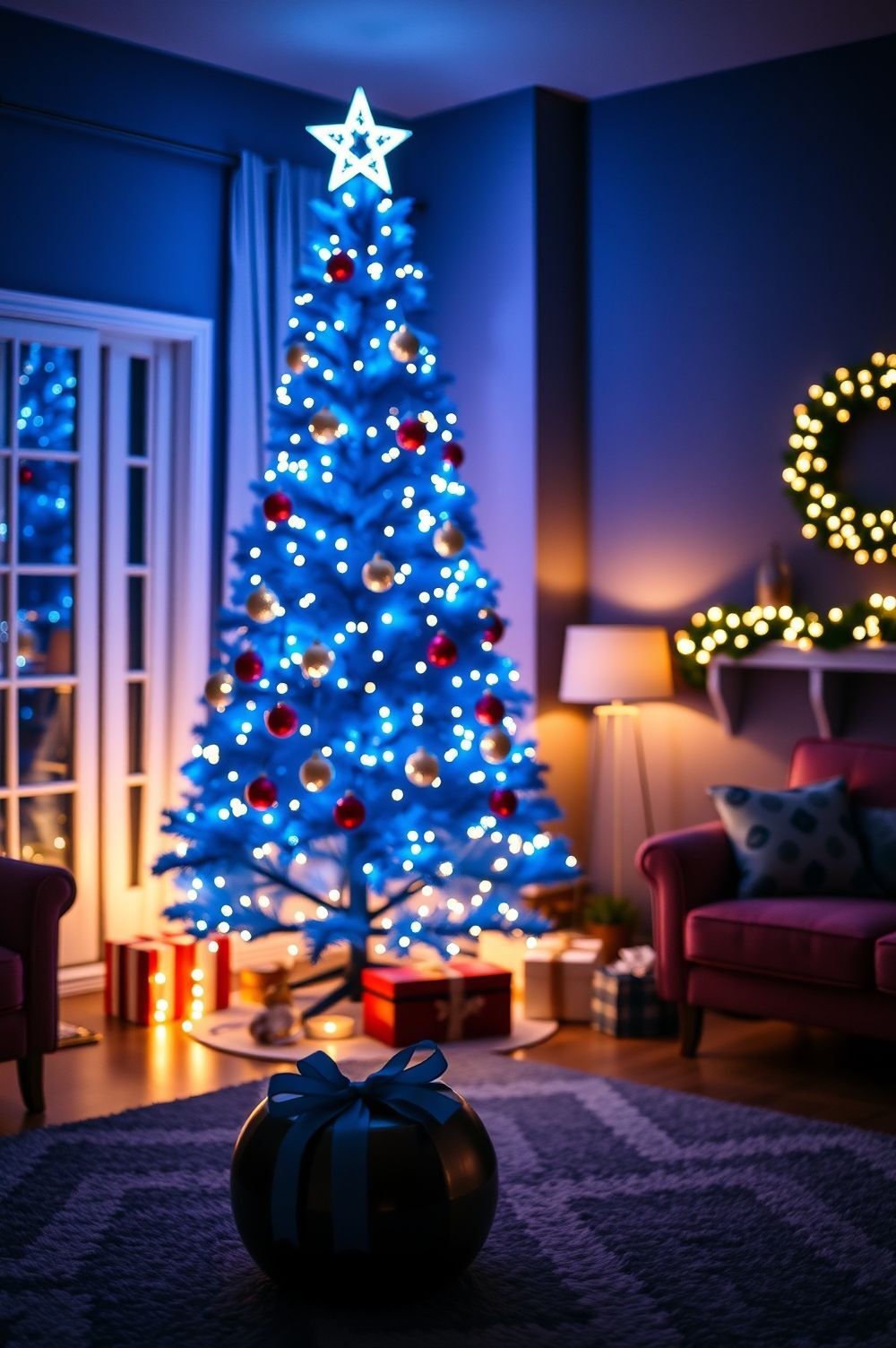 Lighting Up Your Blue Christmas Tree for Maximum Impact
