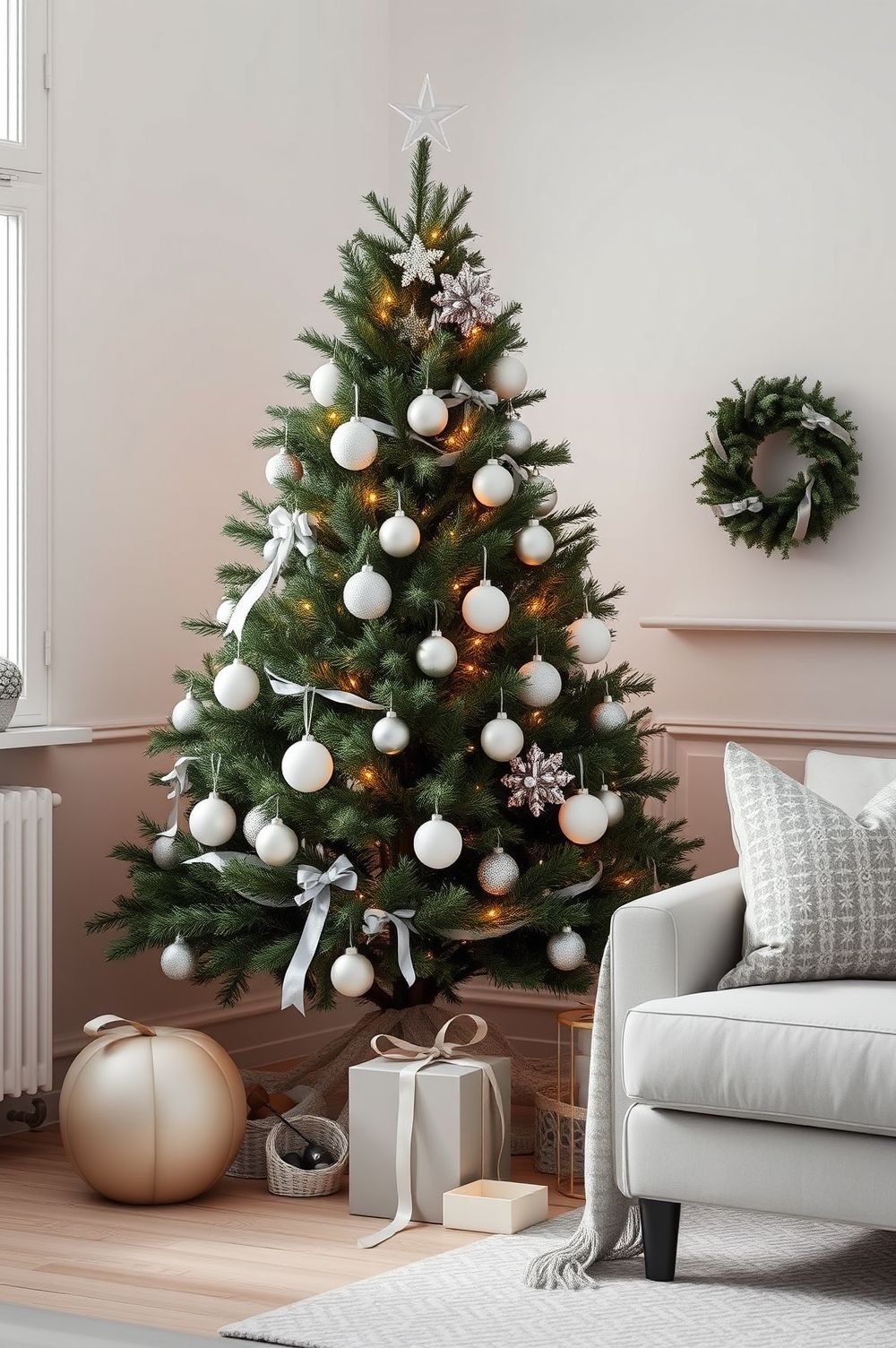 Minimalist Color Palette for a Chic Scandinavian Christmas
