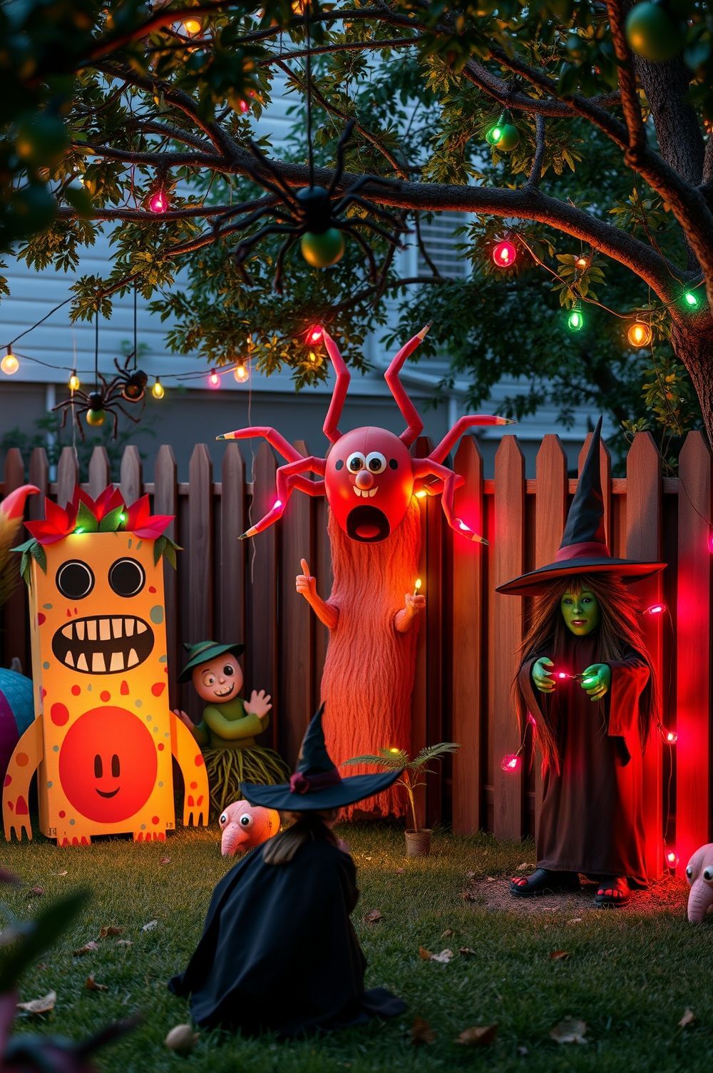 Monster-y Yard Art and Faux Creatures