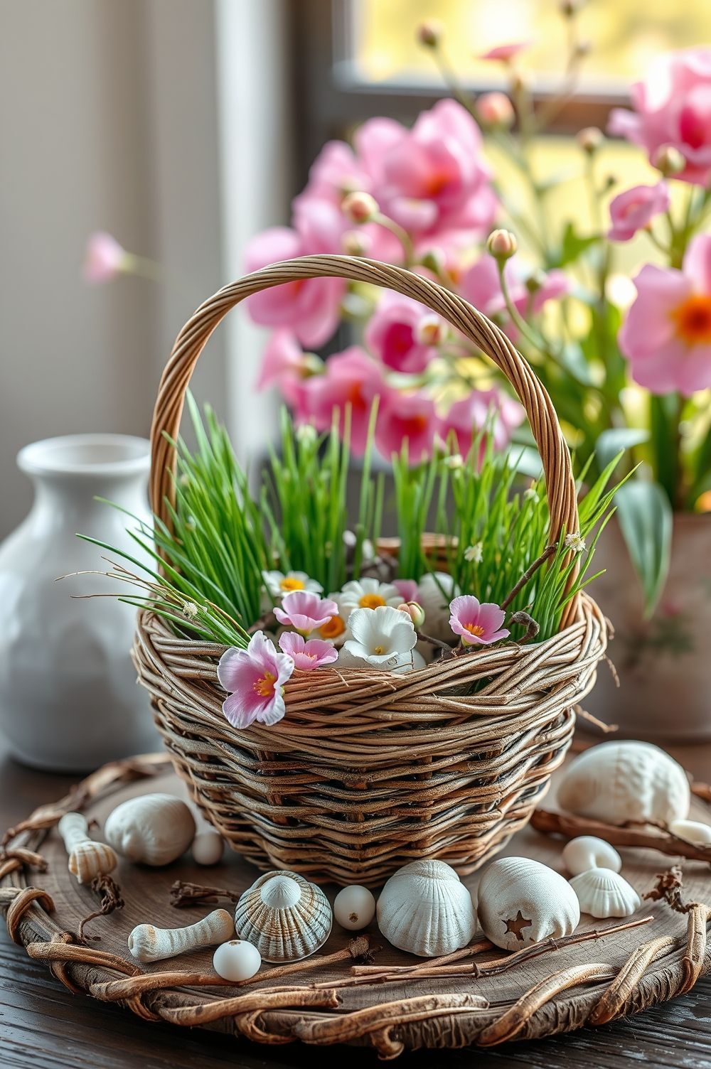 Nature-Inspired Easter Basket Decorating Ideas