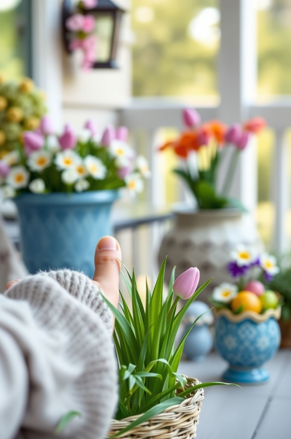 Safety and Practical Tips for Your Easter Porch Decor