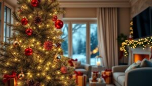 Slim Christmas Tree Decorating Ideas That Will Make Your Space Jolly and Bright