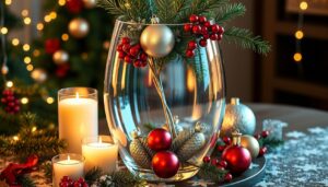 Spark Your Holiday Spirit with These Glass Vase Christmas Decorating Ideas That Will Wow Everyone
