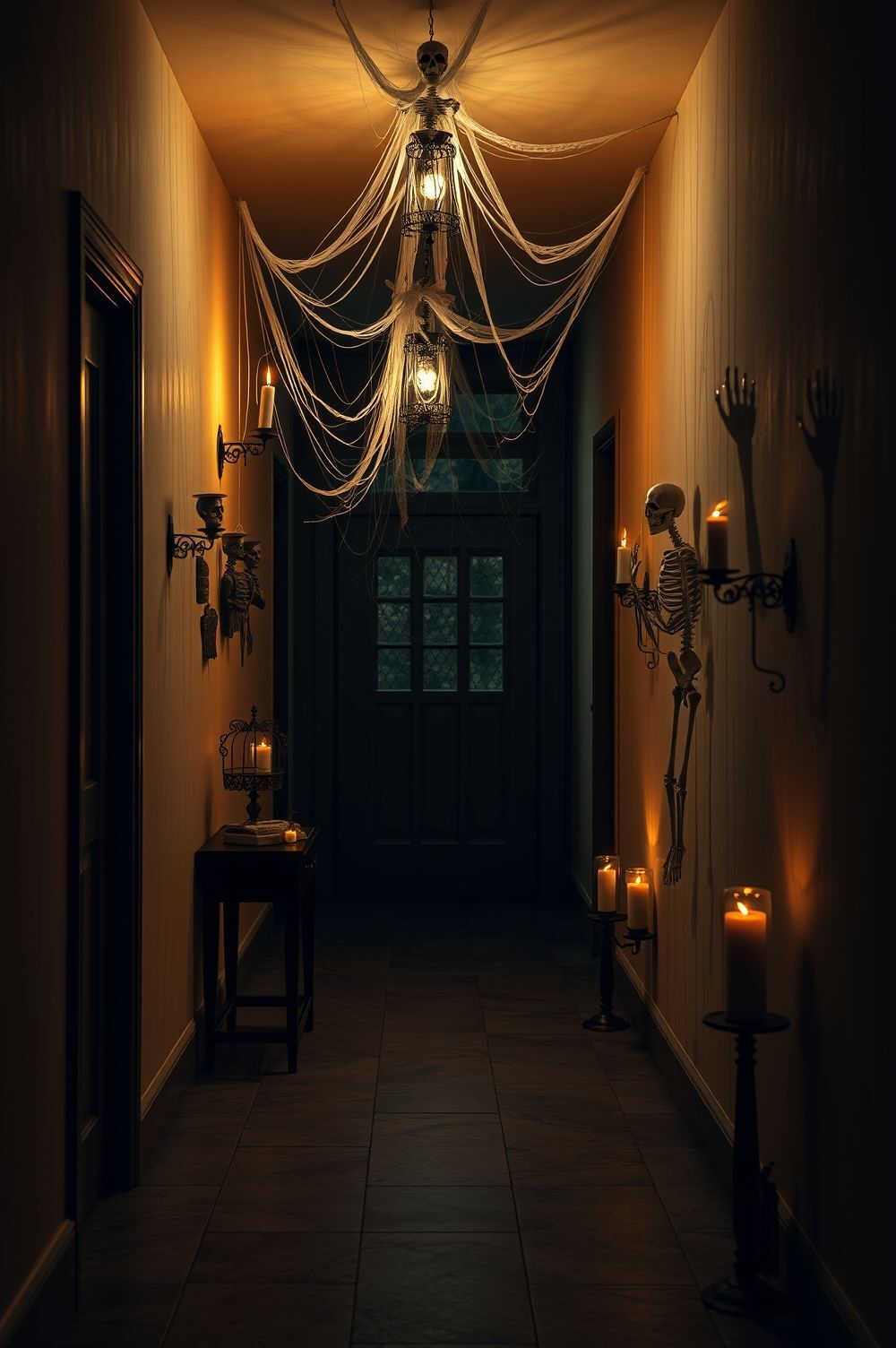 Spine-Chilling Halloween Hallway Decor Ideas