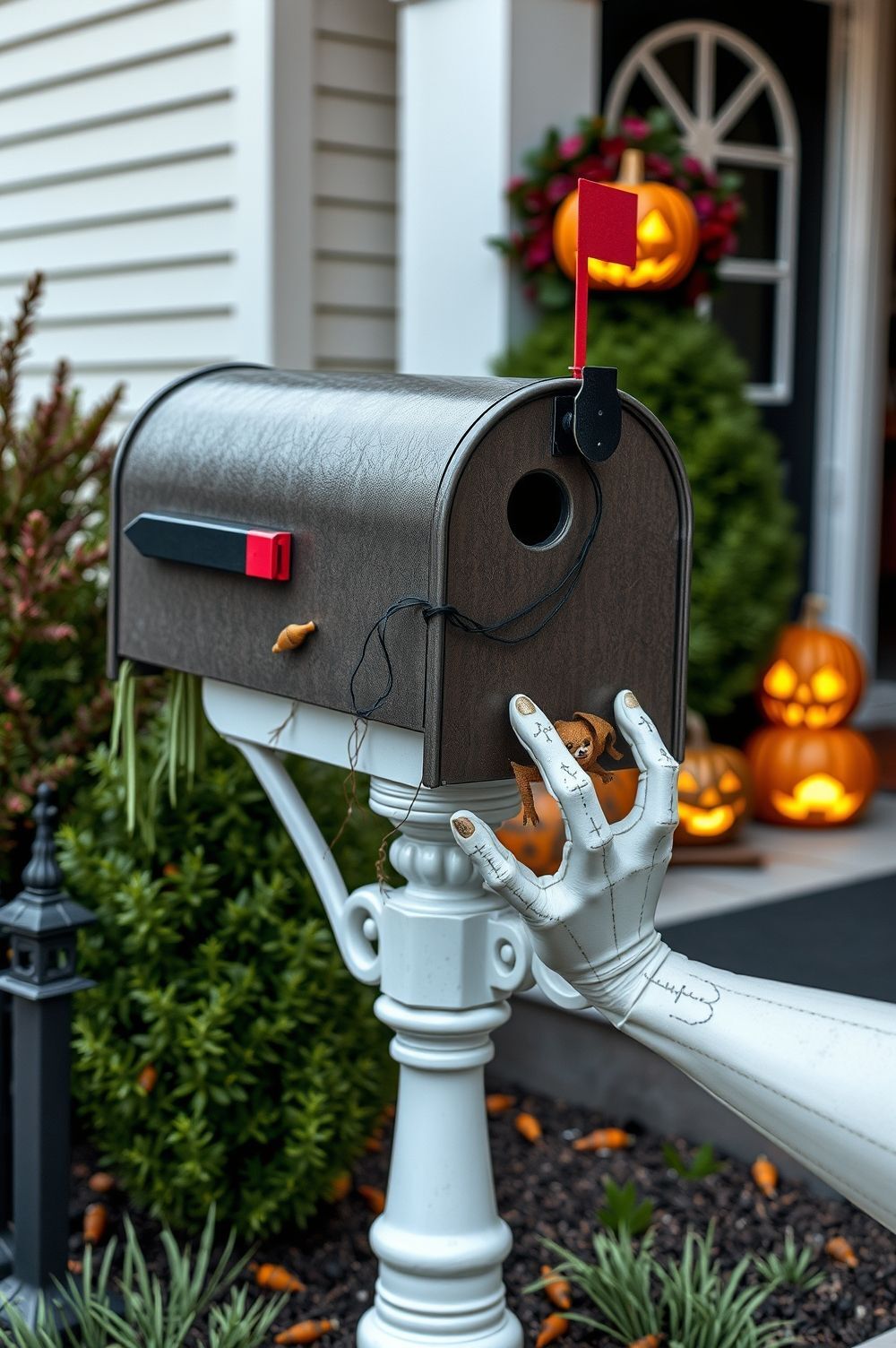 Spook-tacular Mailbox Decorations with Haunted Themes