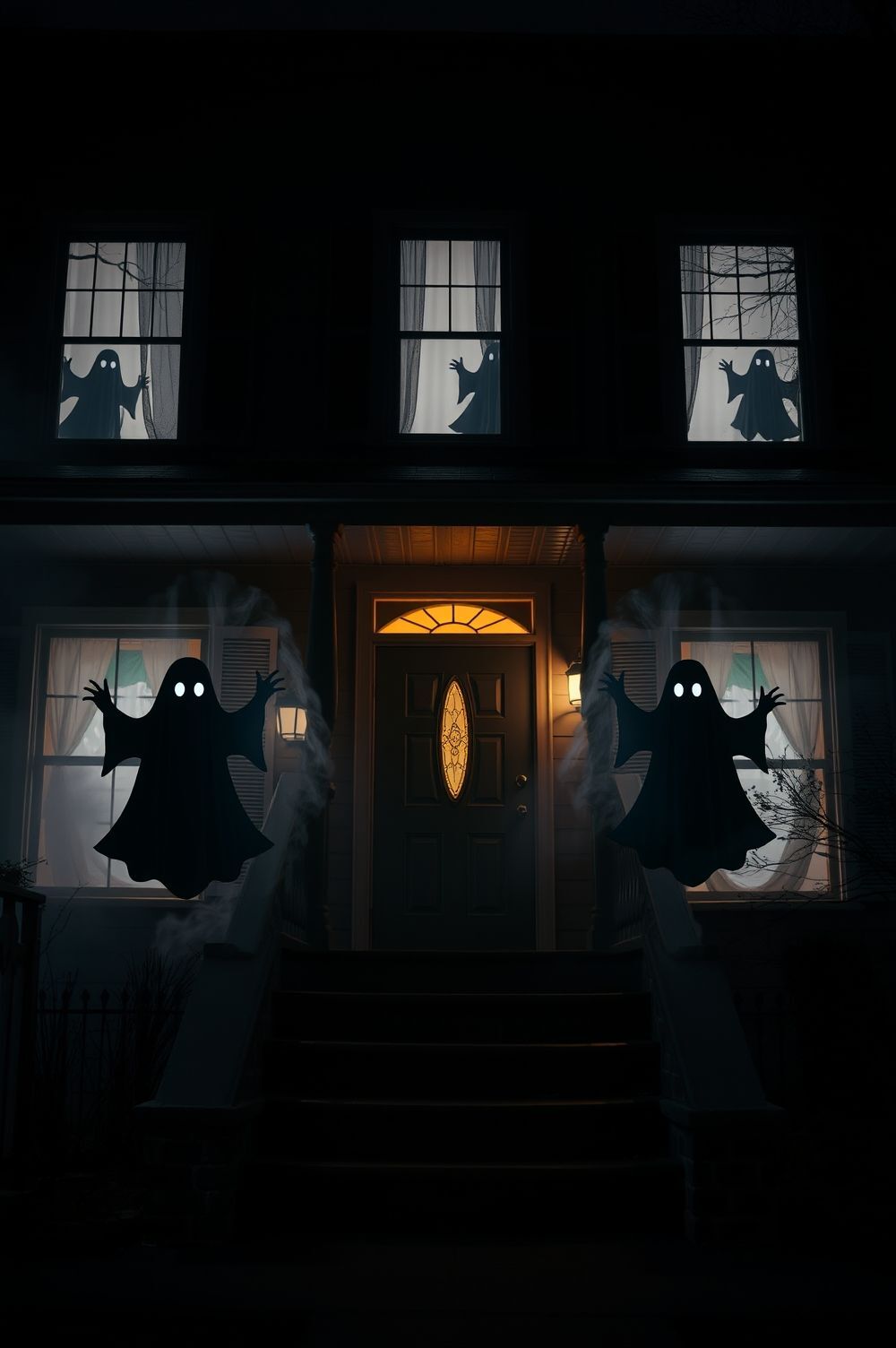 Spooky Ghost Silhouettes That Wow
