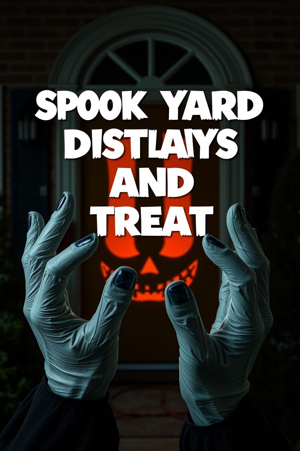 Spooky Yard Displays and Trick-or-Treat Entrance Ideas
