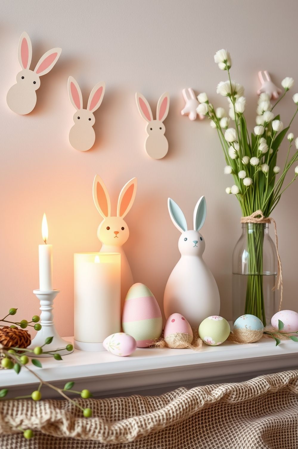Sweet and Simple DIY Easter Decorations for Your Mantel