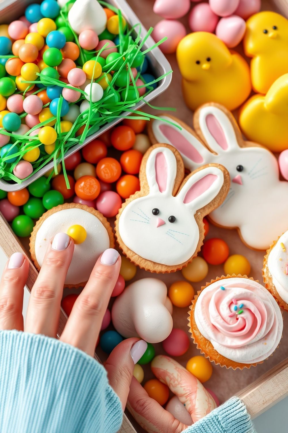 Sweet Treats and Snacks for Your Easter Tray Decor