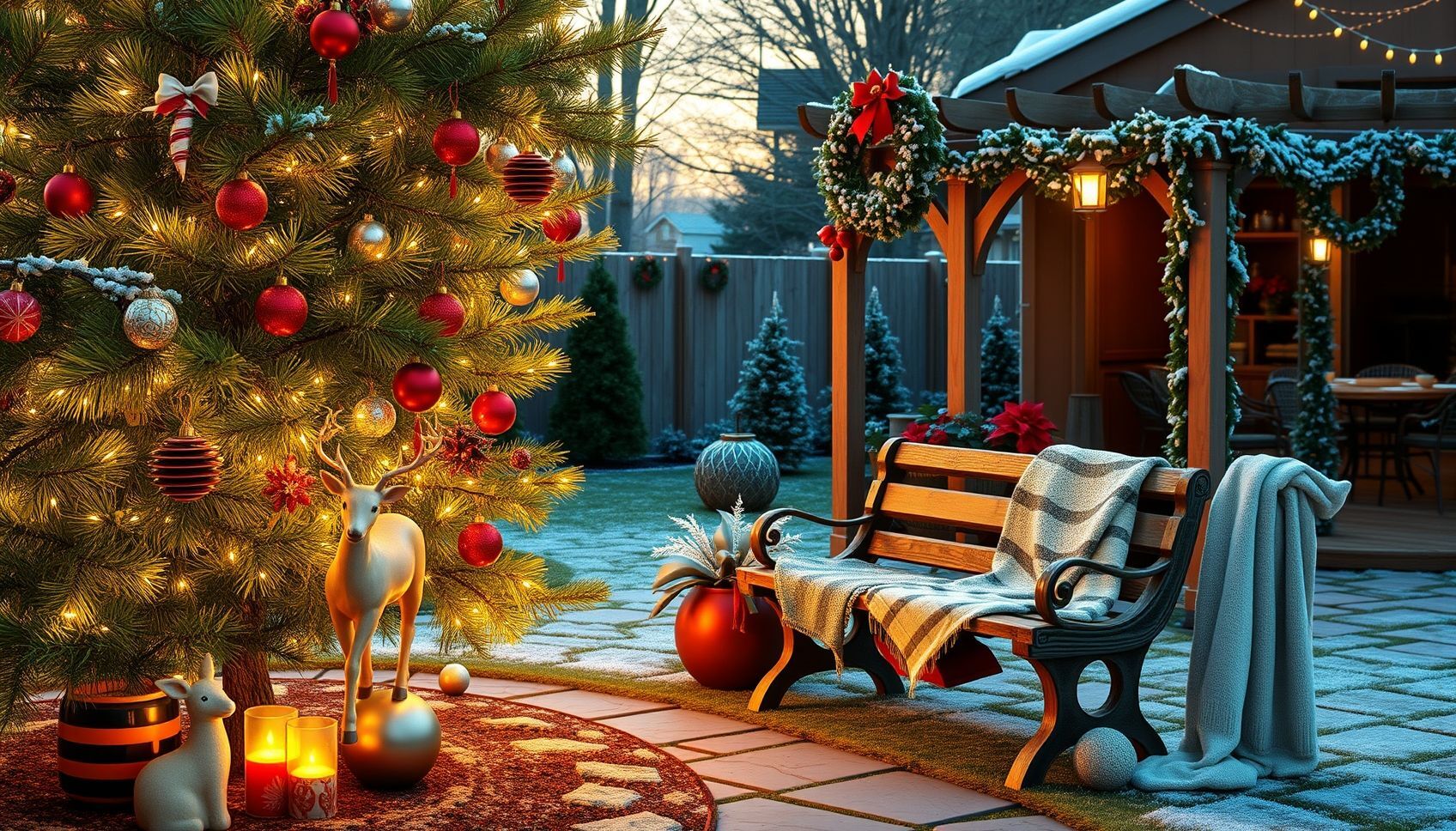 Transform Your Backyard with These Amazing Christmas Decorating Ideas