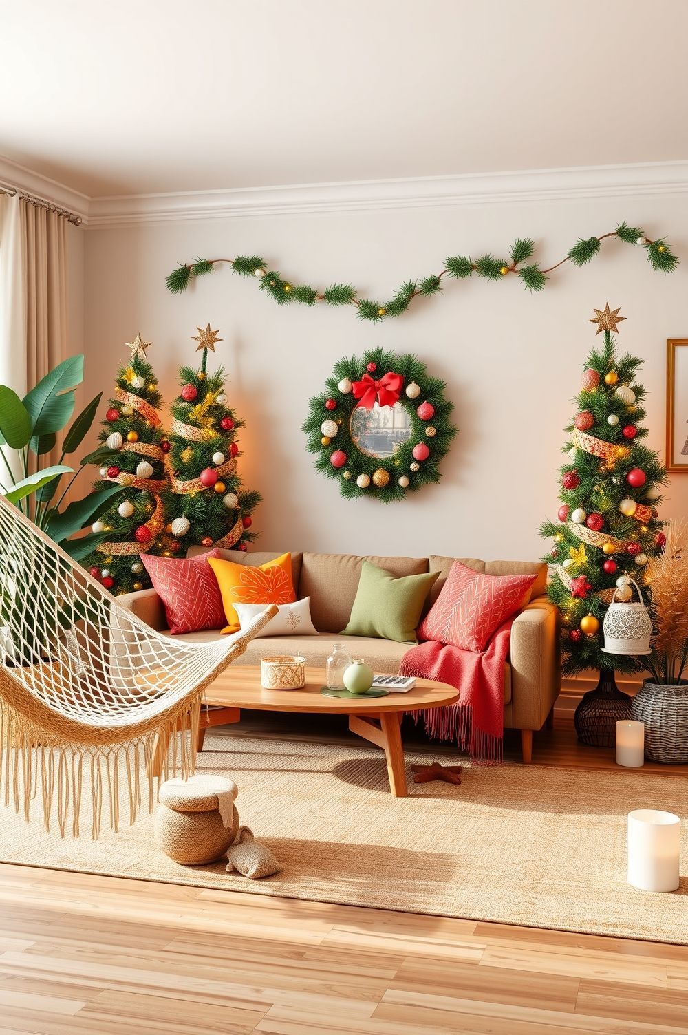 Tropical Christmas Decor Basics for a Sunny Vibe