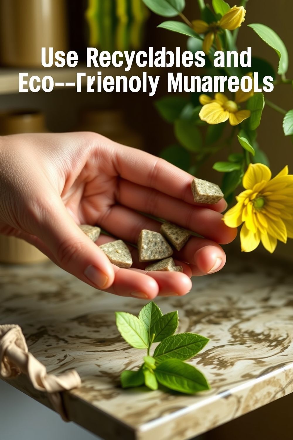 Use Recyclables and Eco-Friendly Materials for Earth-Conscious Decor