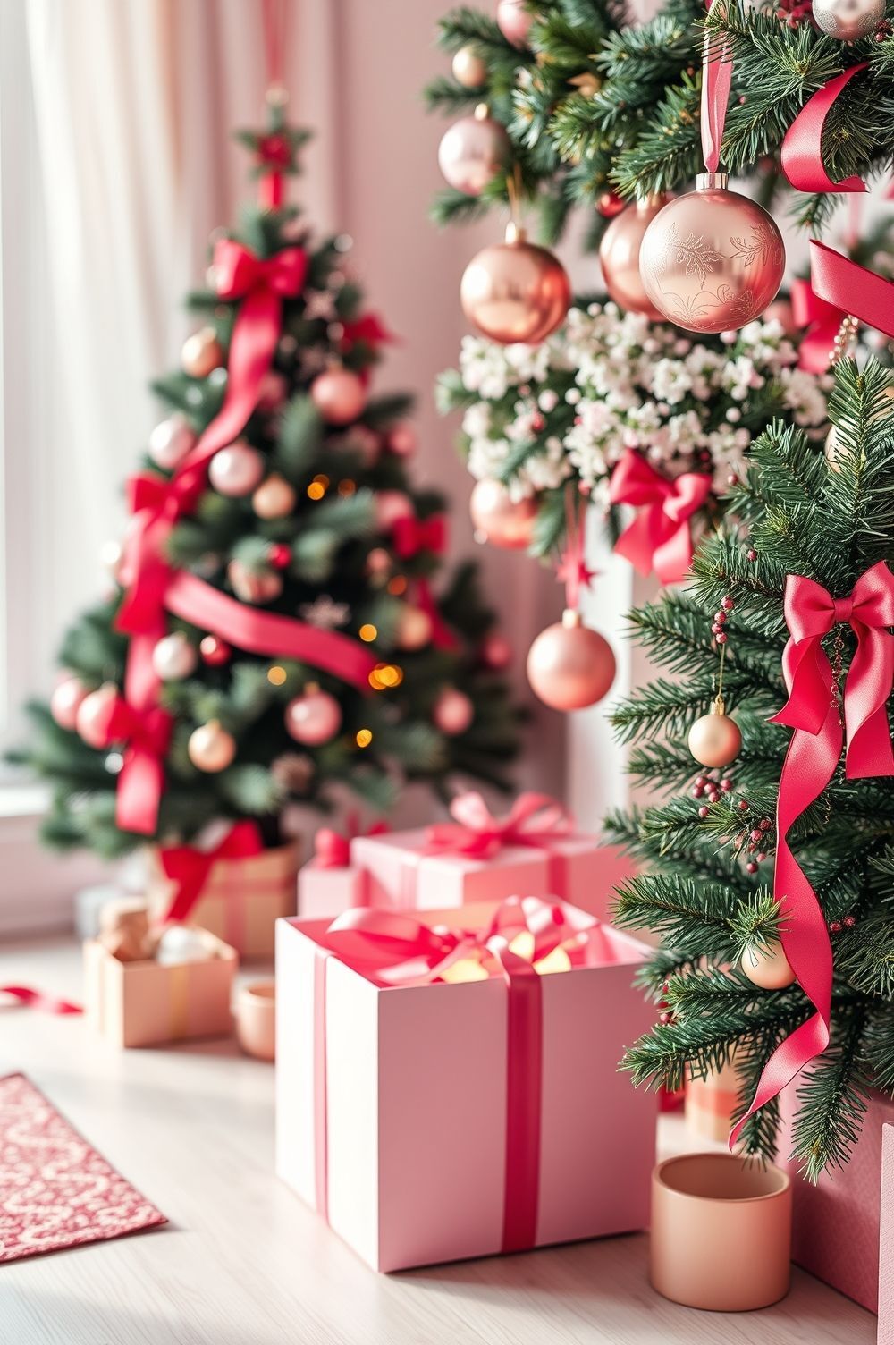 Why Pink Is the Perfect Christmas Decorating Idea