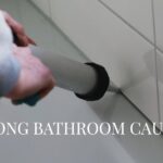 how long bathroom caulk dry